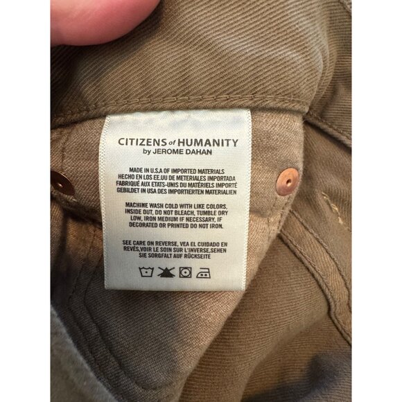 Citizens Of Humanity Noah Super Skinny Jeans 32 Premium Denim Brown - Picture 10 of 13